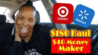 Walmart Haul  | 5 Target Freebies | $180 Worth Free +$40 MM