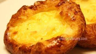 Pastry Cream (Custard) Danish Pockets Recipe - Video Culinary