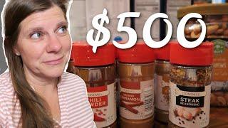 Can This Monthly Aldi & Walmart Grocery Haul Last a Whole Month?