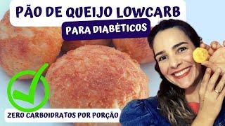 Pão De Queijo Lowcarb Para Diabéticos Zero Carboidratos | Fácil De Fazer