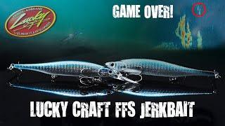 The King Of Live Sonar Lures?? New Lucky Craft Forward Facing Sonar Jerkbait!!