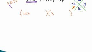 Trinomials - a not 1 (part 2)