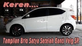 VELG Honda Brio Satya - Ganti Velg Replika - Pasang Diffuser dan Spoiler