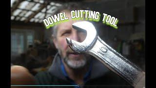 10 min. great gift or easy craft sale...spanner - dowel cutting tool - Wood Turning