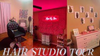 At Home Hair Studio Tour 2023  |  At Home Hair Room Tour | At Home Hair Salon Tour