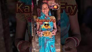 Bitter gourd Fry recipe  #shorts #minivlog #karelafry