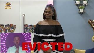 The Moment Kaisha was Evicted | Bbnaija2020 Eviction Show