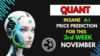 Insane QUANT QNT Price Prediction for THIS WEEK by A.I