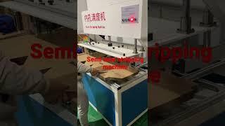 Semi Auto stripping machine for box maker & die maker for short hole stripping #diemaker #plotter