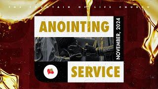 Fountain TV: Anointing Service Live Broadcast | Nov 1st 2024