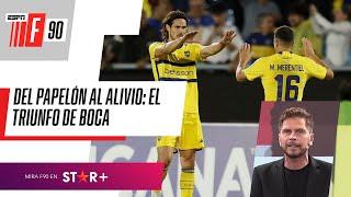 ¡CAVANI FUE HÉROE Y SALVÓ A BOCA DEL PAPELÓN! La editorial de Vignolo en #ESPNF90