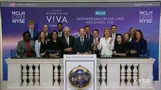 Norwegian Cruise Line Holdings Ltd. (NYSE: NCLH) Rings The Closing Bell®