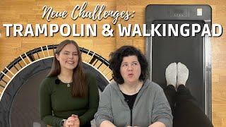 Neue 30 Tage Challenges | Wir sind bereit | Laufband und Trampolin Challenge | kriss colours