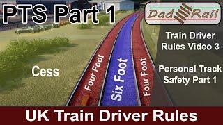 UK Train Driver Rules Part 2 - Personal Track Safety PTS