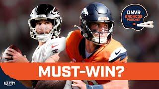 Is the Atlanta Falcons game vs Justin Simmons a MUST-WIN game for the Denver Broncos & Sean Payton?