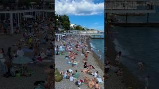 ЯЛТА! Обалдеть что творится!! ВСЕ РВАНУЛИ на ПЛЯЖ. Сезон 2025 включили! Крым 1 июня