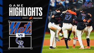 Rockies vs. Mets Game Highlights (5/30/25) | MLB Highlights