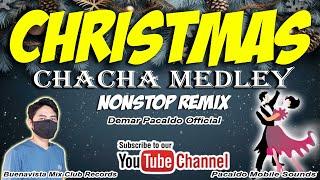 CHRISTMAS CHACHA MEDLEY REMIX ( Demar Pacaldo ) Paskong Pinoy Remix |  Disco Chacha Medley 2025