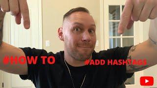 How To Add Hashtags To Your YouTube Video Title 2022