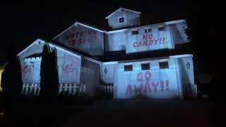 Halloween House Projection Mapping 2020