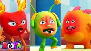 Too Hot To Handle - Booya Cartoons | Kids Comedy Show For Babies | Funny Videos For Children