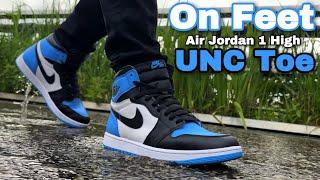 Jordan 1 UNC Toe / On Feet