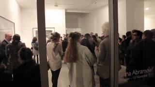 Marina Ambramović, Lisson Gallery, Private View 12 October 2010