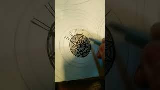 MANDALA MAKING#VARSHA'S #ART#support my channel