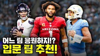 올 시즌, 강추하는 NFL 입문 팀!!