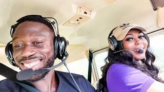 “My Sister Flew Me in a Plane! Celebrating Her Pilot License ️