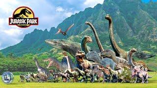 Dinosaur Size Comparison | The Dinosaurs from Jurassic Park and Jurassic World