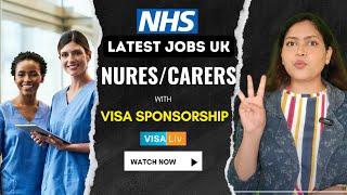 Get Visa Sponsorship with these 3 Nursing Jobs in UK