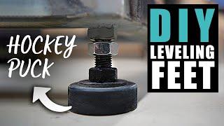 DIY LEVELING FEET | cheap & easy