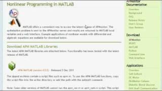 Demo of APM MATLAB