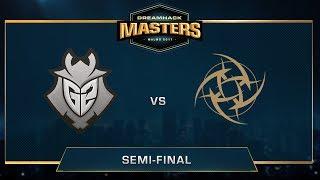 G2 vs NiP - Inferno - Semi-final - DreamHack Masters Malmö 2017