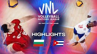  BUL vs.  CUB - Highlights | Week 3 | Men's VNL 2024