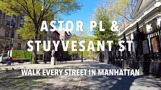 Walking Manhattan | Stuyvesant Street & Astor Place | East Village