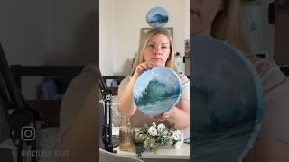 Process of painting ocean wave  #painting #wavepainting #oceanpainting  #art #seascapepainting