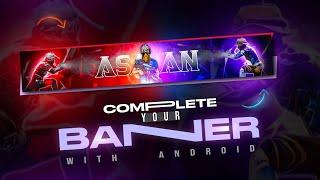 How to make YouTube Banner : for Your Gaming Channel  || how to make a youtube banner