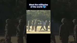 Meet the militaries of the world . #military #shorts