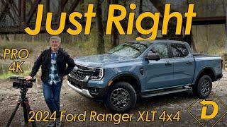 2024 Ford Ranger XLT 4x4 is Right-Sized Capability #cars #pickup #ford #automotive