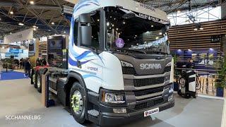 Scania P360 B6X2 4NA Hybrid (2024) Walkaround - Solutrance 2023 Lyon