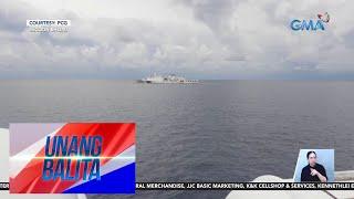 PCG – Monster ship ng China, nananatili sa Escoda Shoal at tila binabantayan ang... | Unang Balita