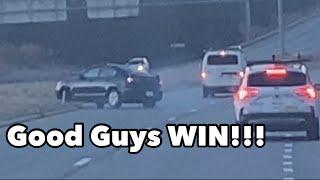 ROAD RAGE!!! Good Guys WIN!!! Watch Till The End!!!