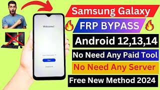 "Free New Method 2024" Samsung All Model FRP Bypass Android 13/14 | Gmail Lock Remove Samsung Phone