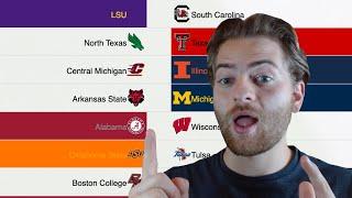 I picked EVERY Week 3 College Football game!