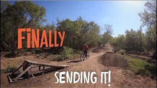 Getting Sendy at Seguin Mountain Bike Skills Park // Jump Progression and Riding the Flow Trails