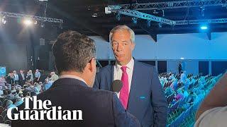 Reform UK leader Nigel Farage speaks at noon 'mass meeting' in Durham – watch live