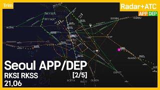 Seoul Approach, Departure ATC [2/5] [ICN][GMP] 21.06