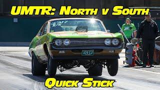 Quick Stick Class Drag Racing UMTR North Vs South at National Trail Raceway 2024